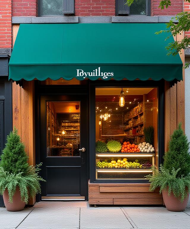 Front of Coral Grove Provisions store